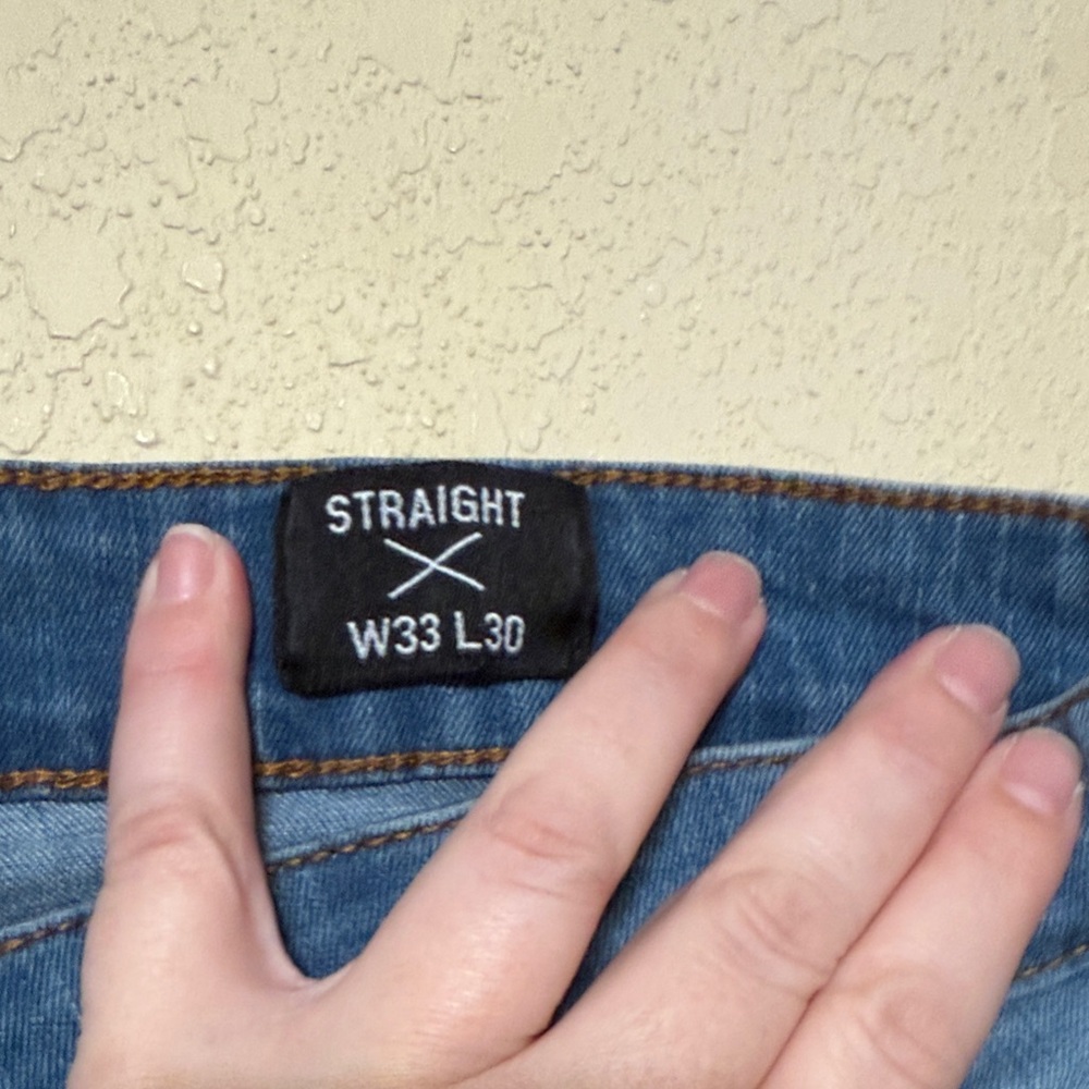 Ring of fire Men's Blue Jeans - Picture 3 of 7